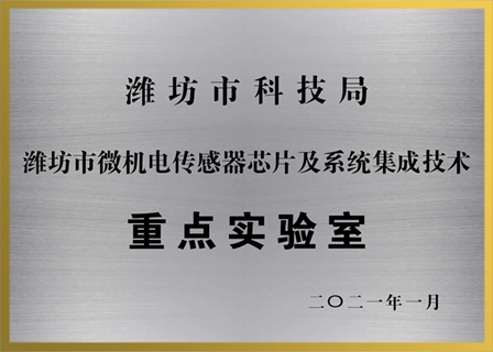 Xingang Electronics was granted weifang key laboratory honor
